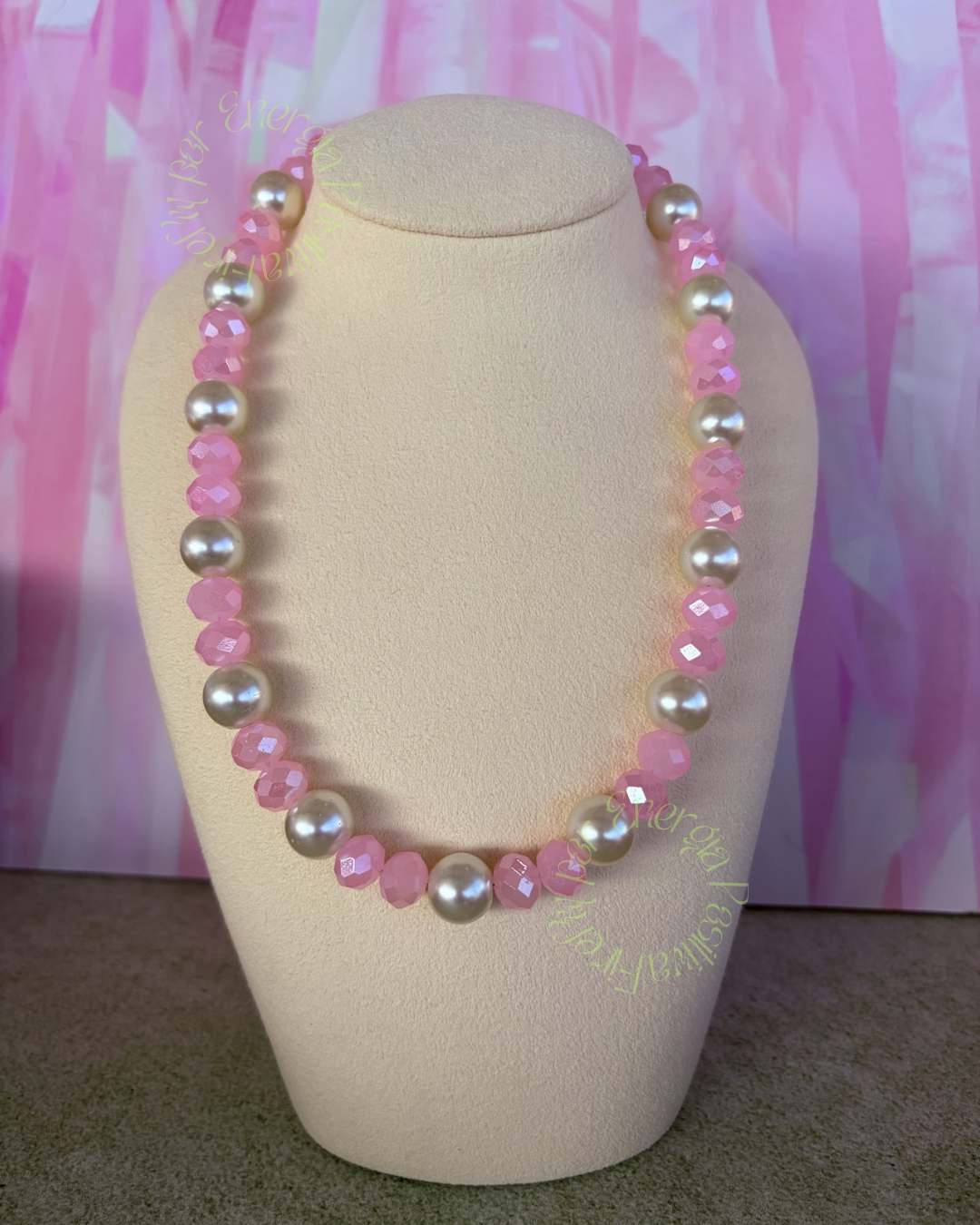 Collar Perlas & Cristal
