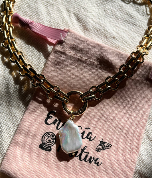 Choker Perla Solitaria