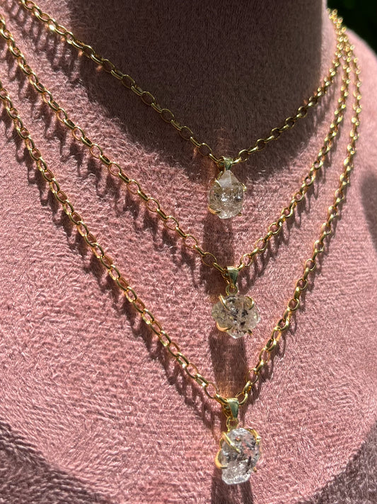 Collar Diamante Herkimer