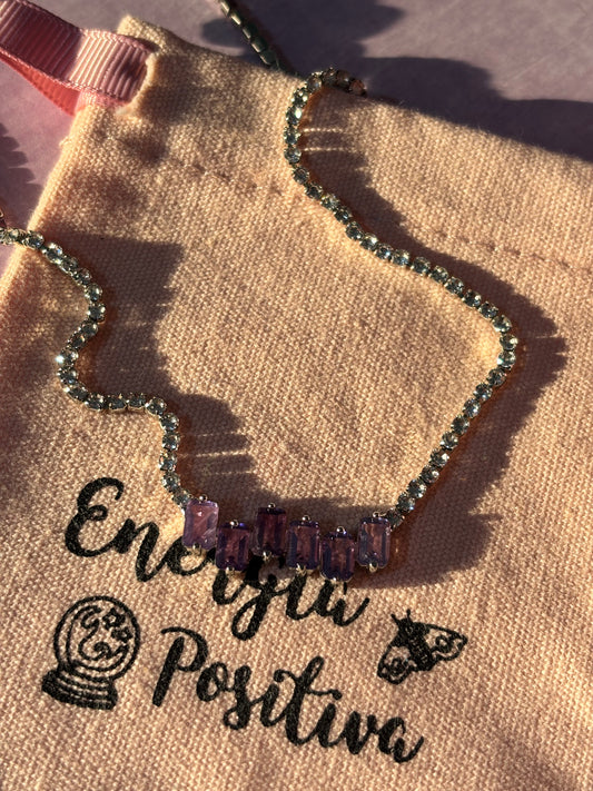 Collar Sparkle Amatista