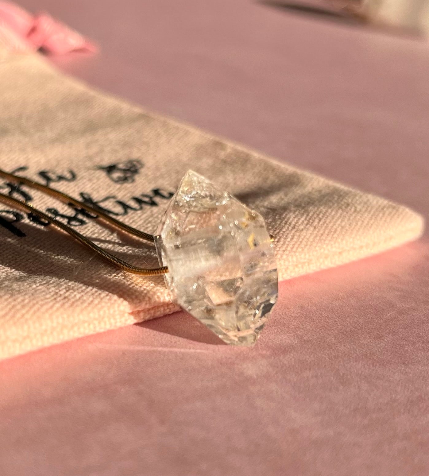 Collar Diamante Herkimer