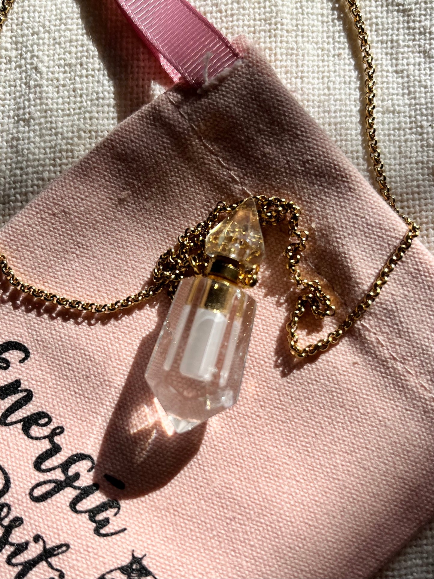 Perfumero Cuarzo Cristal