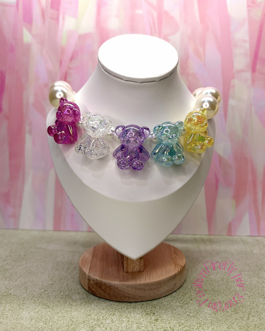 Collar Perlas & Ositos