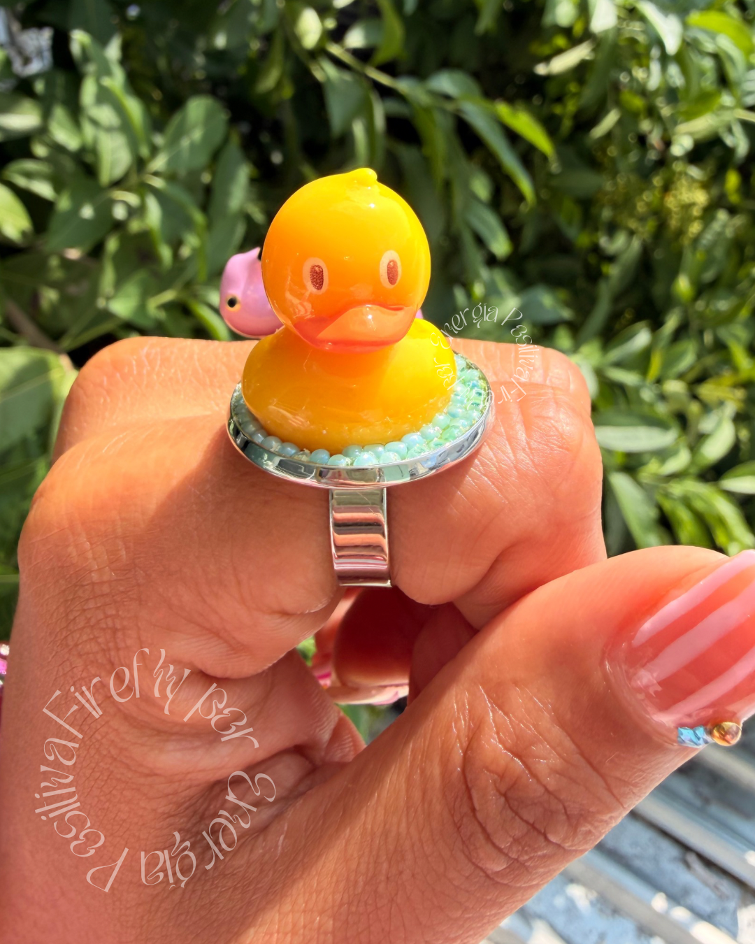 Anillo Ducky Swimming