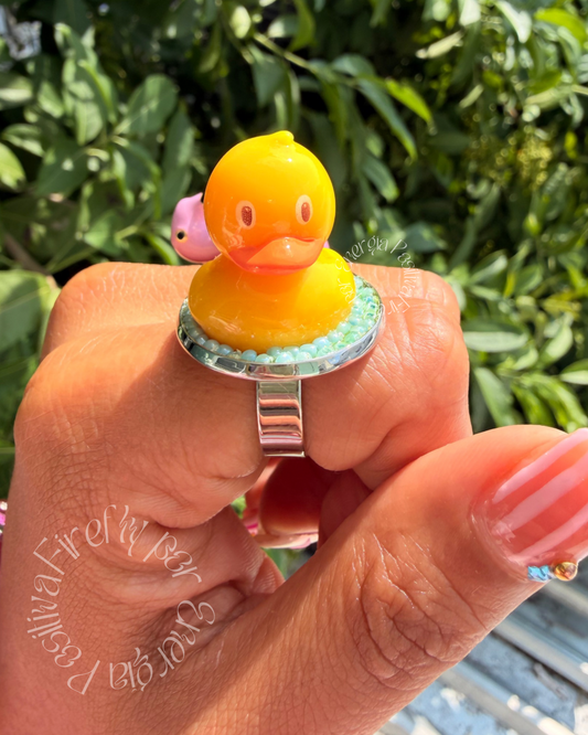 Anillo Ducky Swimming