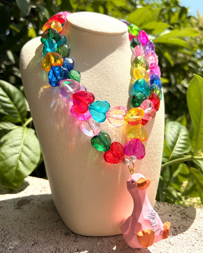 Collar Rainbow Duck