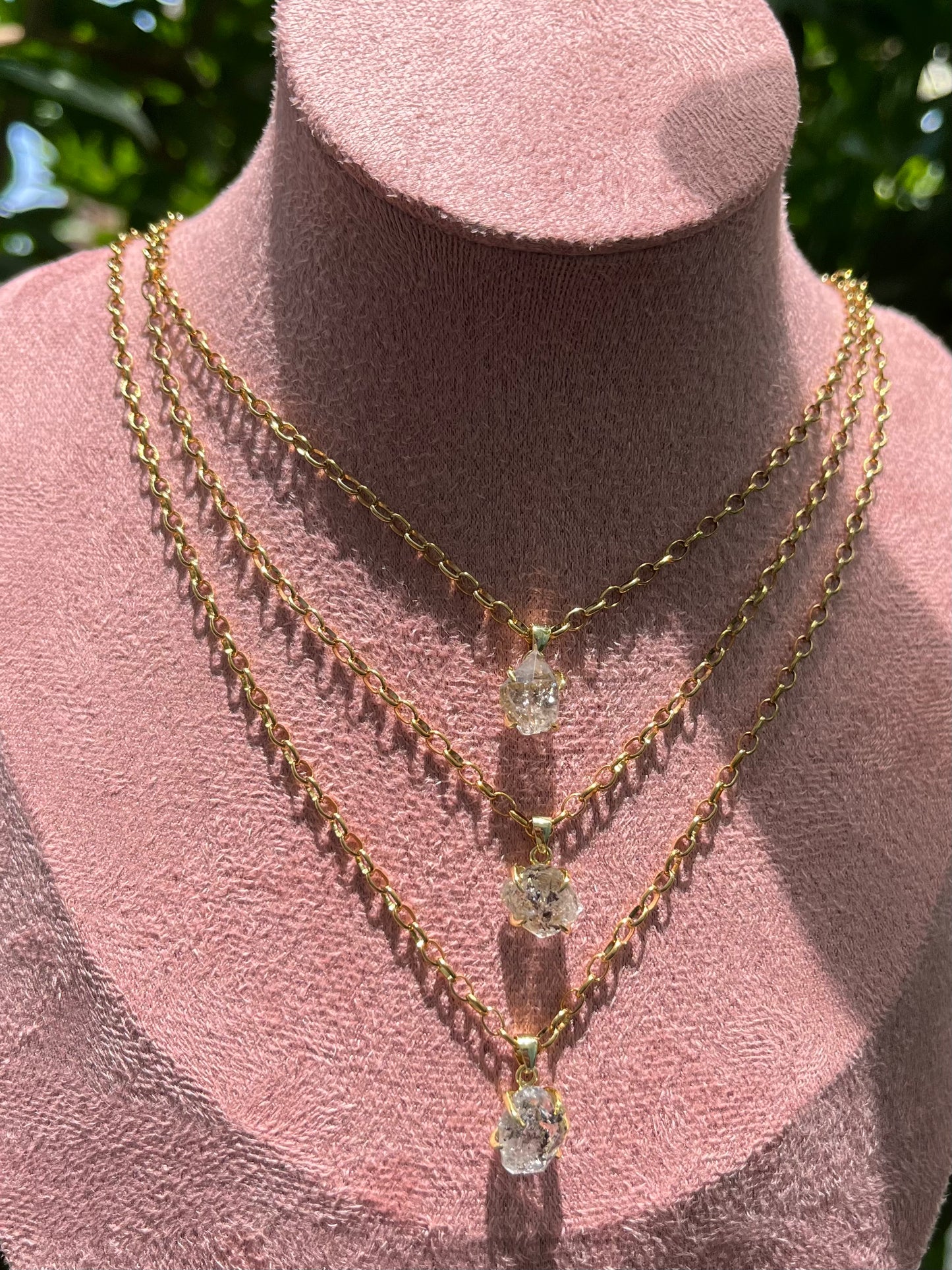 Collar Diamante Herkimer