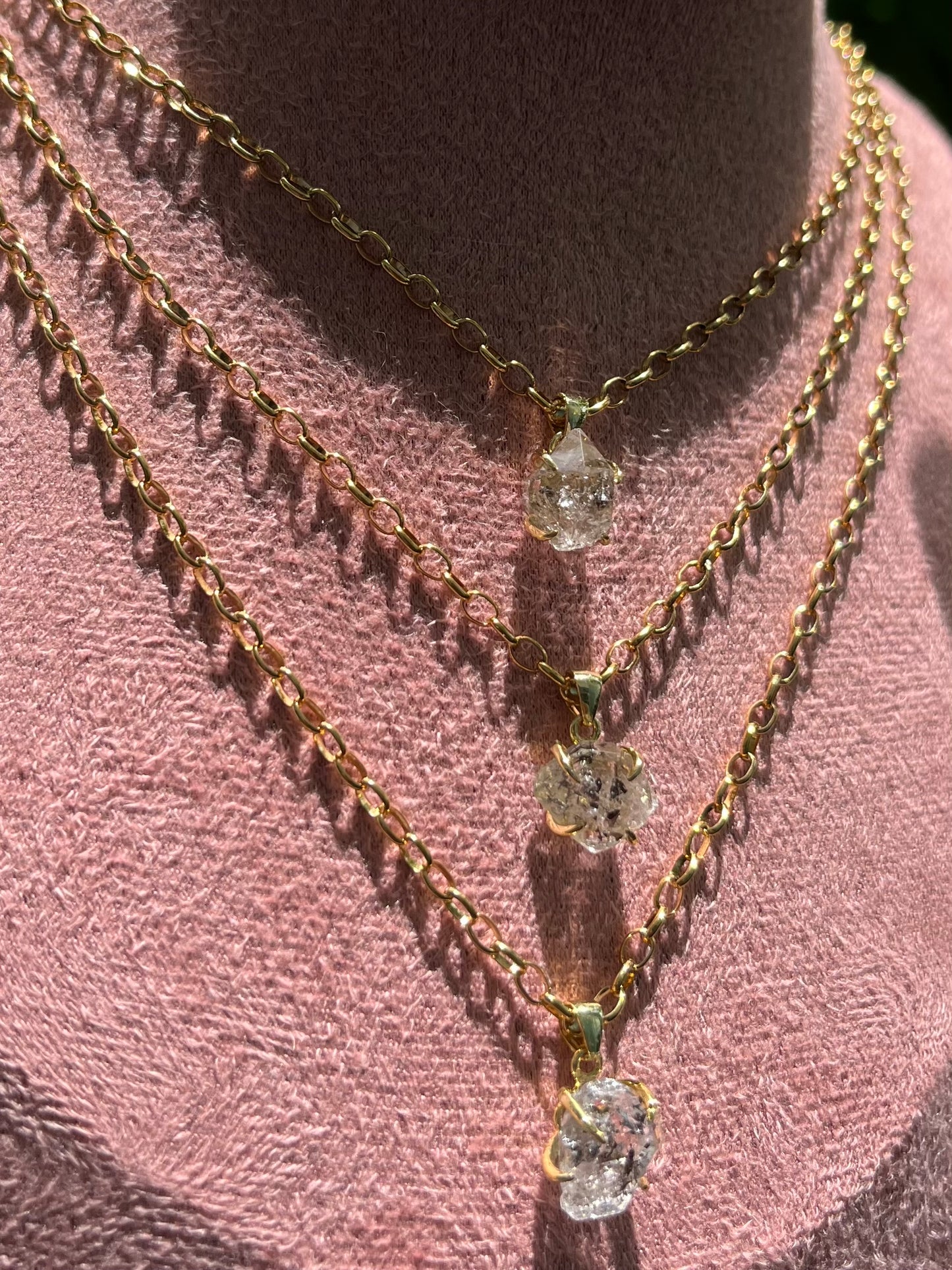 Collar Diamante Herkimer