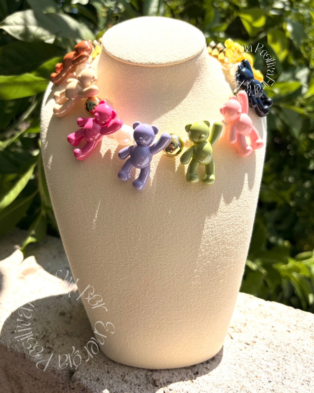 Collar Teddy's Colorful