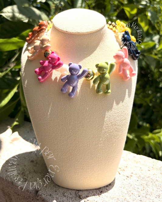 Collar Teddy's Colorful