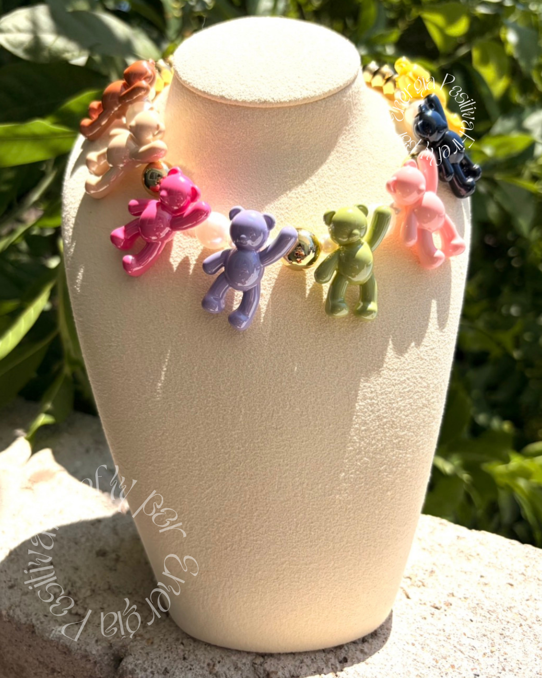 Collar Teddy's Colorful