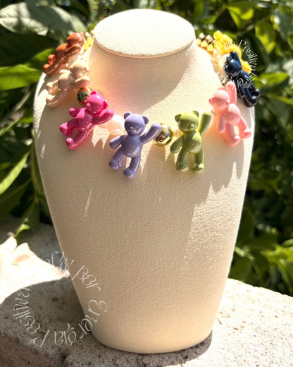 Collar Teddy's Colorful