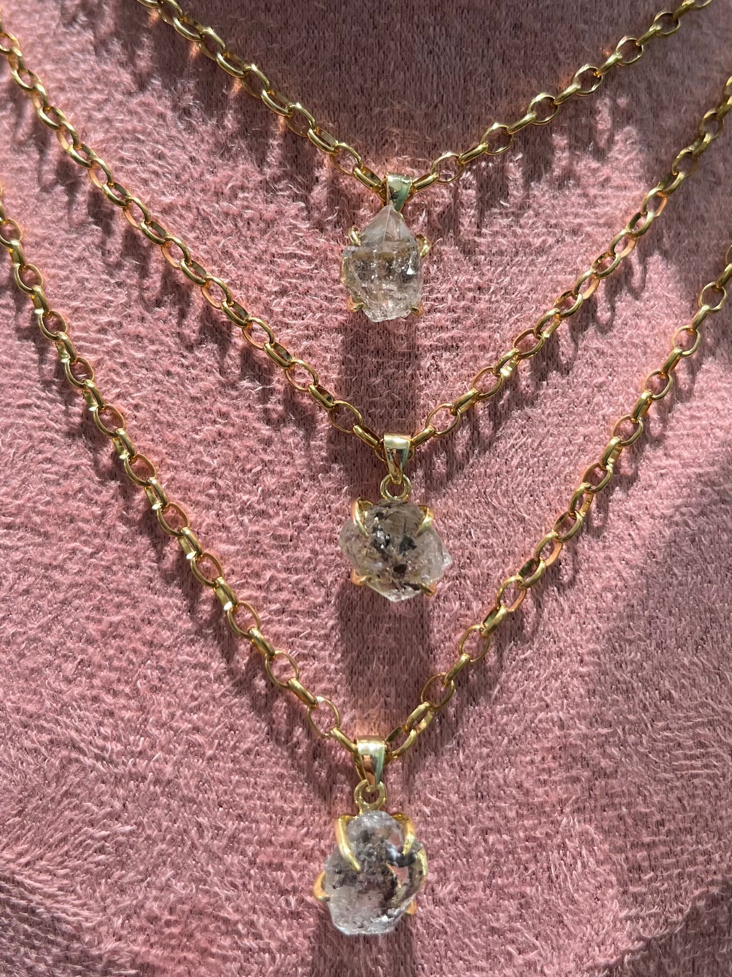 Collar Diamante Herkimer