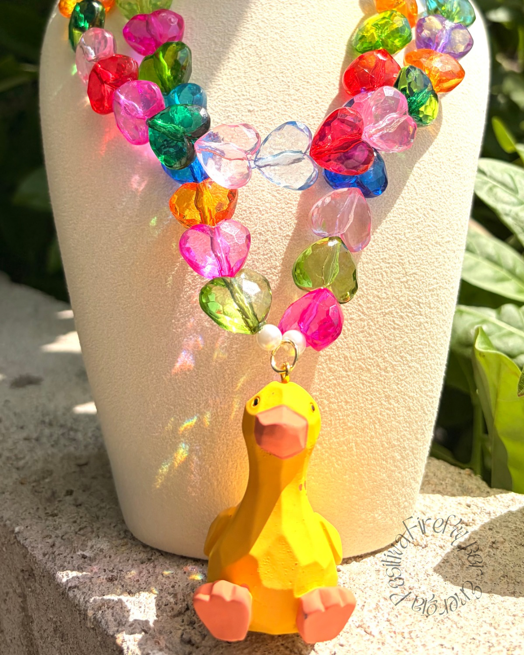 Collar Rainbow Duck