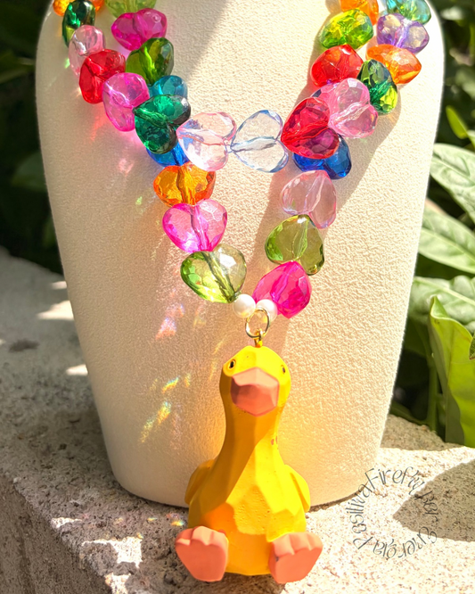 Collar Rainbow Duck