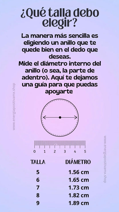 Anillo Moissanita