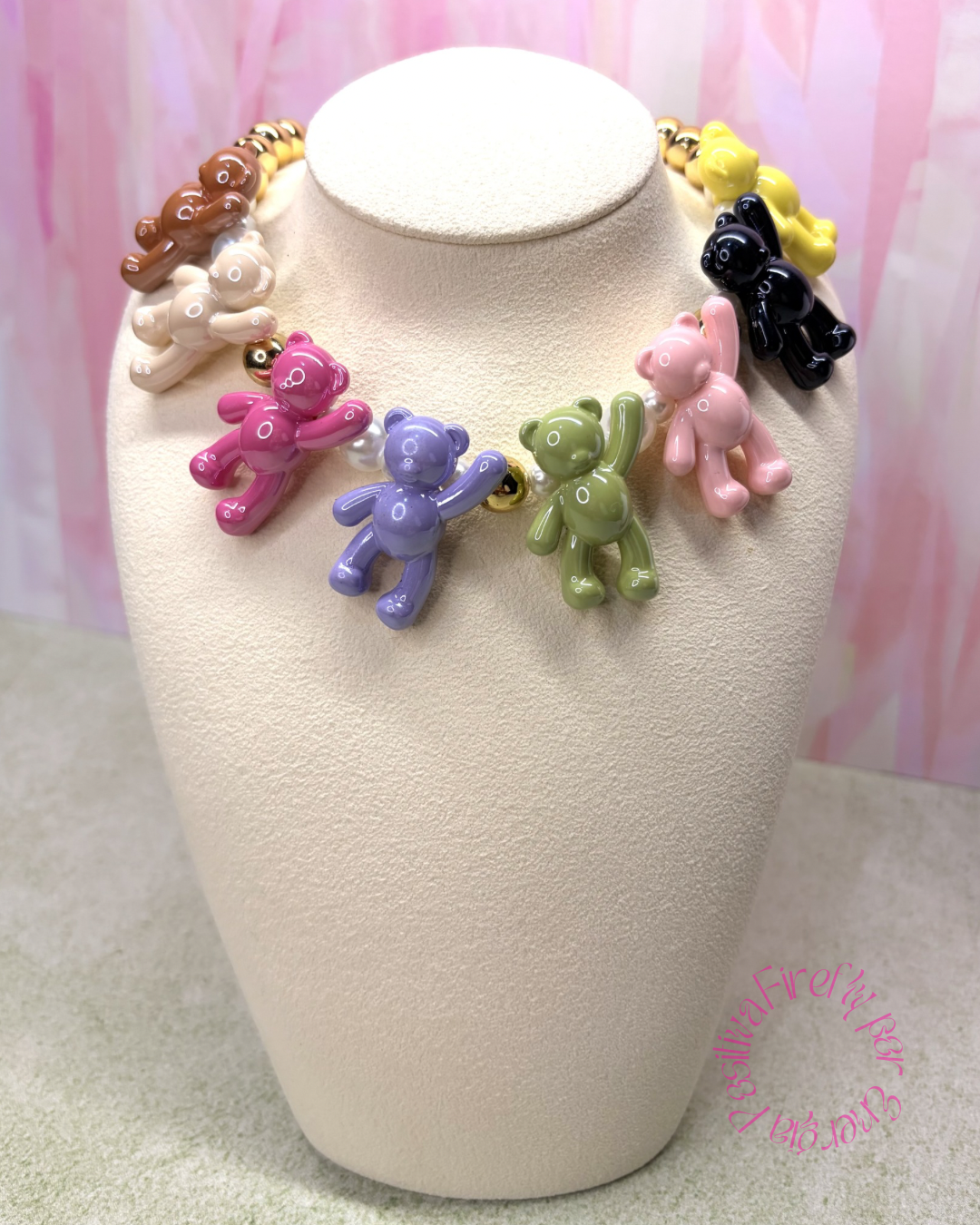 Collar Teddy's Colorful