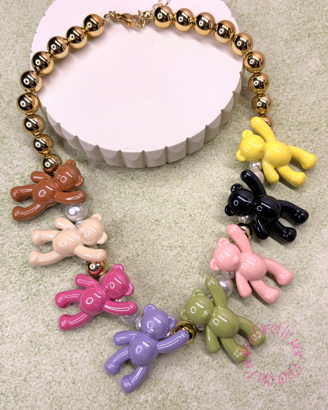 Collar Teddy's Colorful