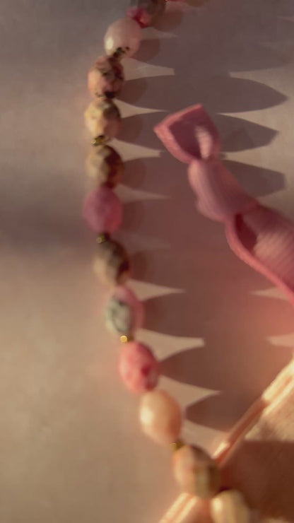 Choker Amor Rodocrosita